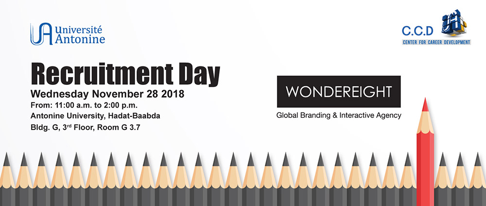 WONDEREIGHT Recruitment Day organized by the UA Center for Career Development