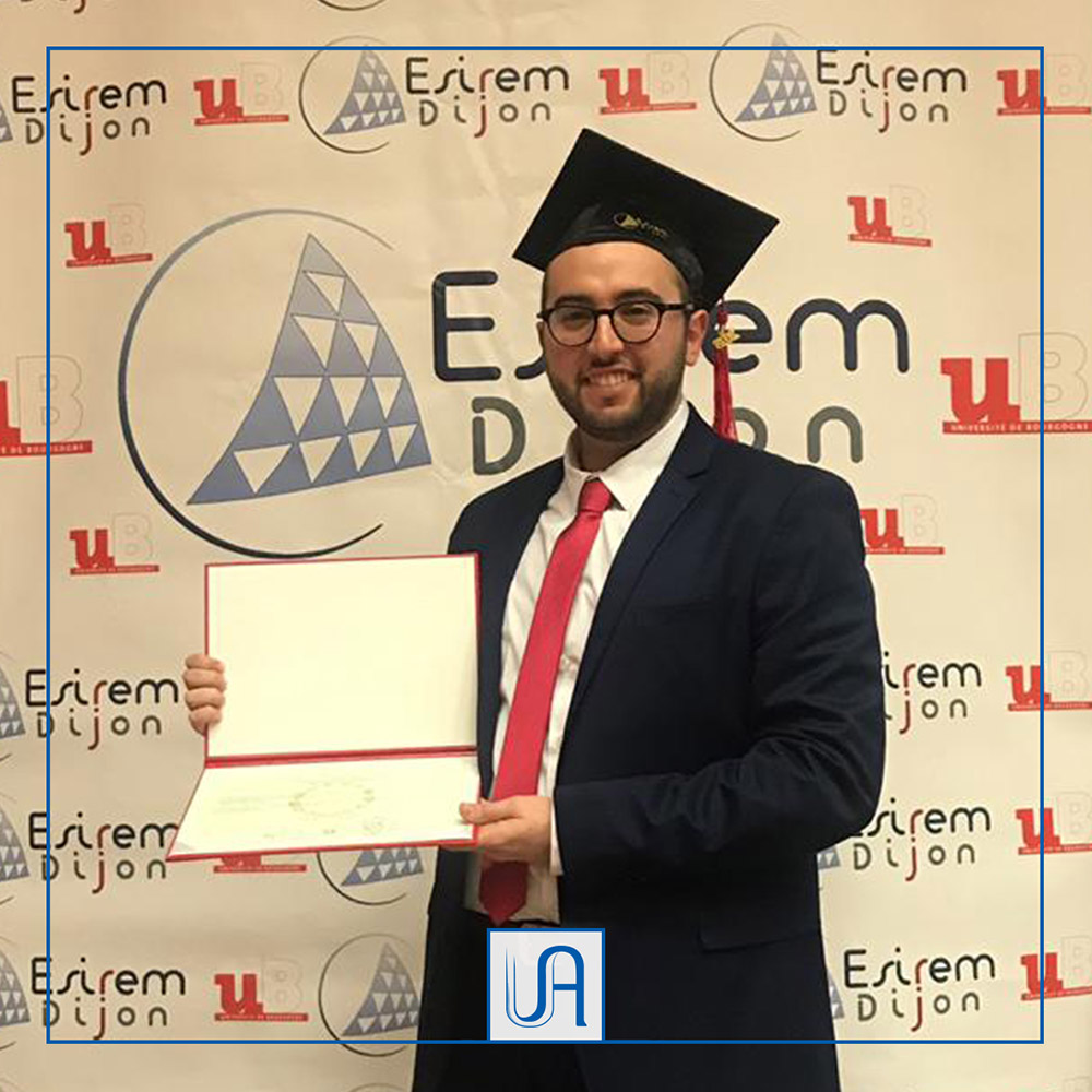 UA Student Named Valedictorian at ESIREM-France