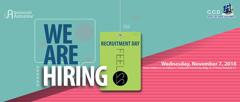 Recruitment Day by the CCD with FEEL22