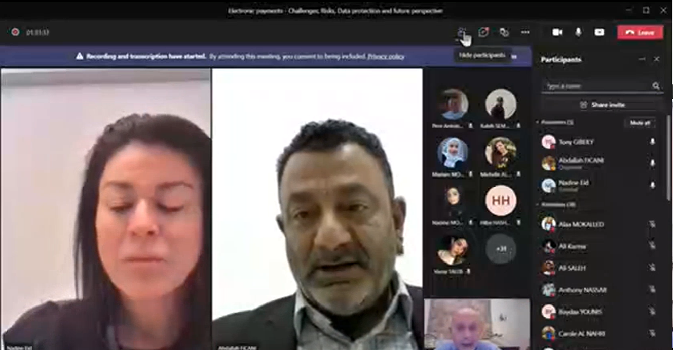 Webinar on “Electronic payments” at Faculty of Business Administration (FBA)