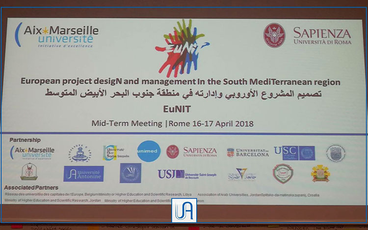 UA delegation at EuNIT mid-term meeting in Rome