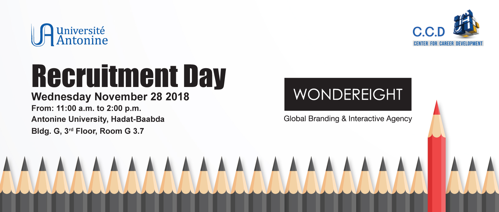 WONDEREIGHT Recruitment Day organized by the UA Center for Career Development